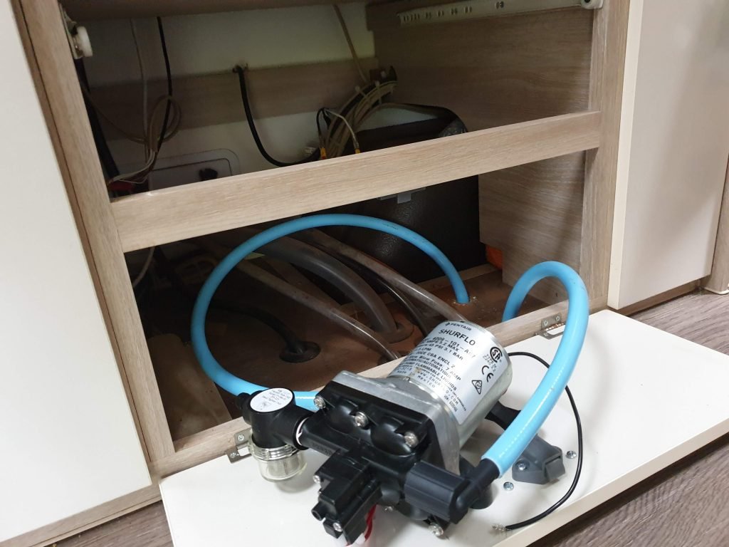 Rainwater catchment pump