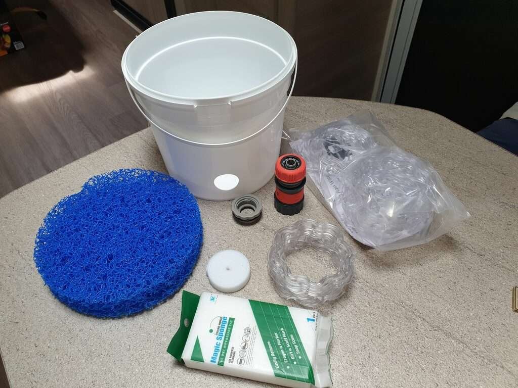 caravan rain water catcher