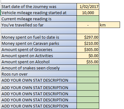 budget tracker screenshot