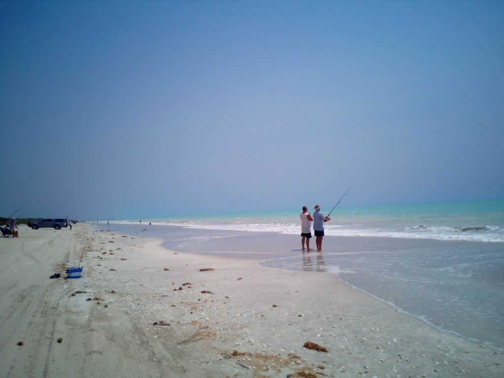 fishing at eighty mile beach