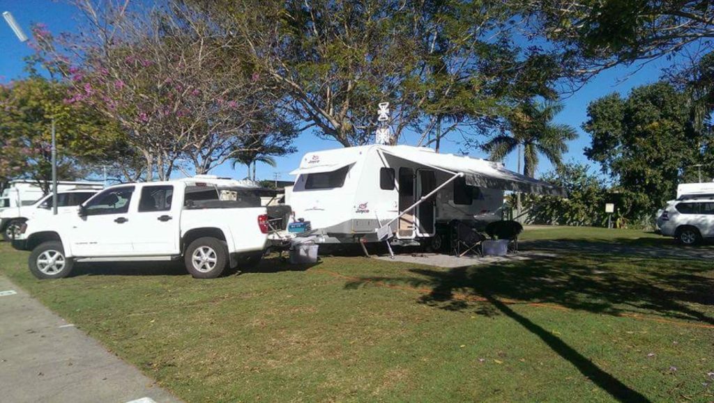 taman karavan park mackay van baru berkemah Queensland Australia Jayco