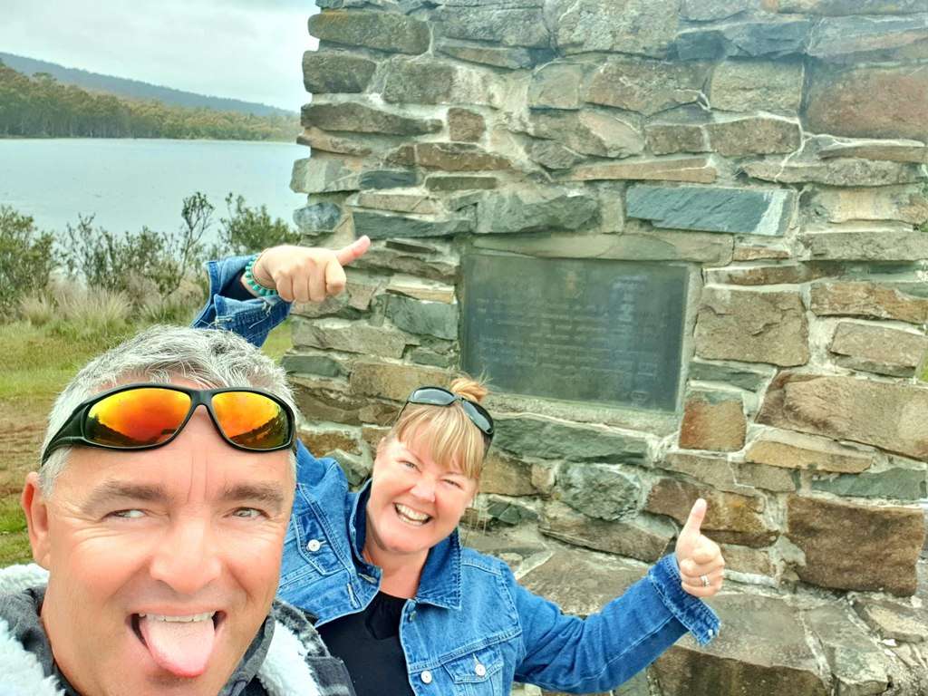 Geographical centre of Tasmania