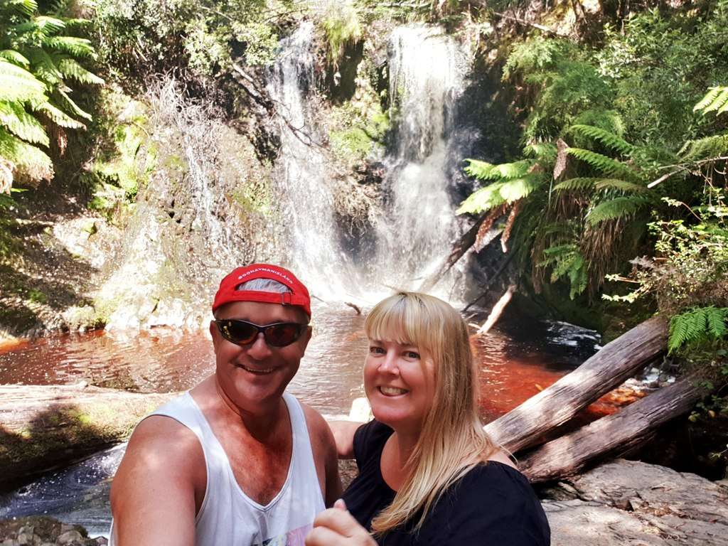Hogarth Falls Strahen Tasmania 