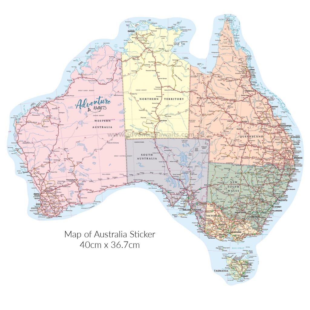 map your trip map of australia