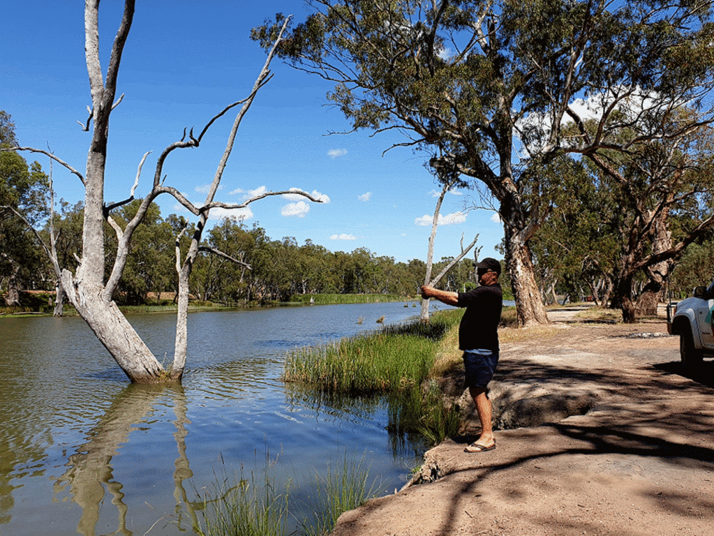 Rocky Water Holes Narrandera free camp NSW