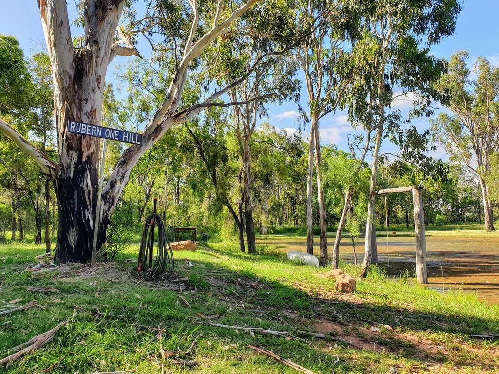 Camping Rubern Lagoon Chinchilla rope swing in to lagoon