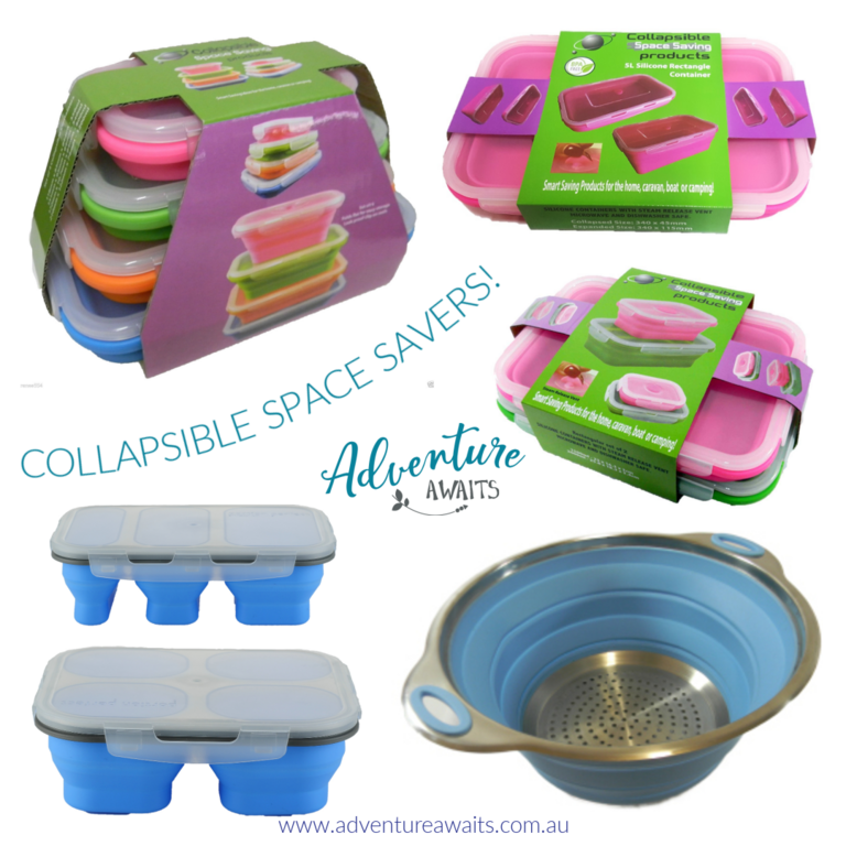 Collapsible Space Saving Containers