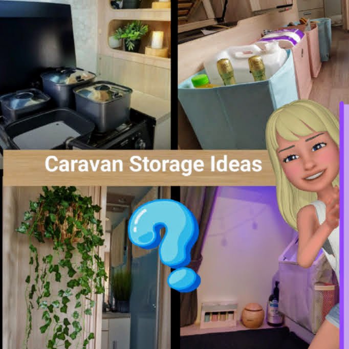 Caravan storage ideas full time caravanning storage hacks
